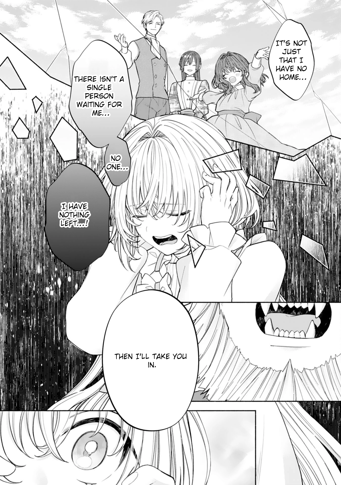 The Abandoned Girl Is the Strongest Saintess — Loved by a Fluffy Family Chapter 3 Page 12